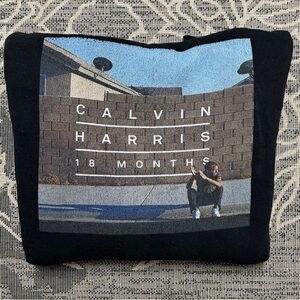 Calvin Harris Black Graphic Sweatshirt